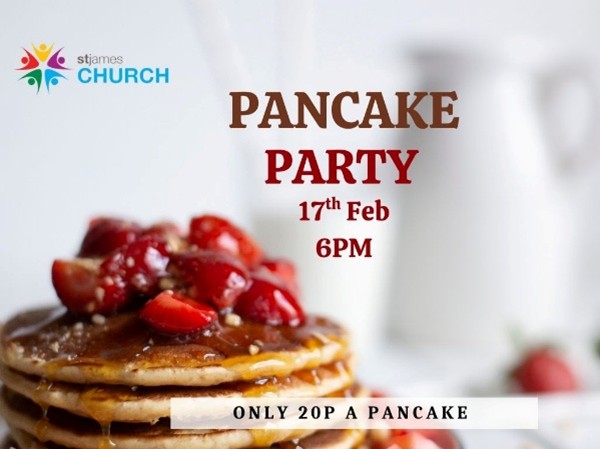 Pancake Party Poster